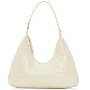 By Far Amber croc bag